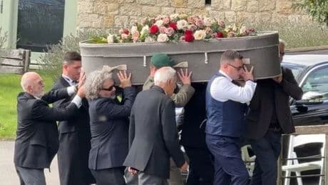 James Whale's funeral: Nigel Farage, Eamonn Holmes and Matt Goss among mourners saying goodbye