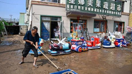 Inondations en Chine : 30 morts et 80 000 personnes évacuées à Pékin