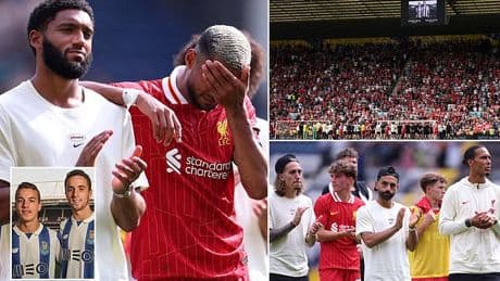 The fact Liverpool were here to face Preston was a triumph in itself after Diogo Jota's death - football isn't important in times like these, writes DOMINIC KING