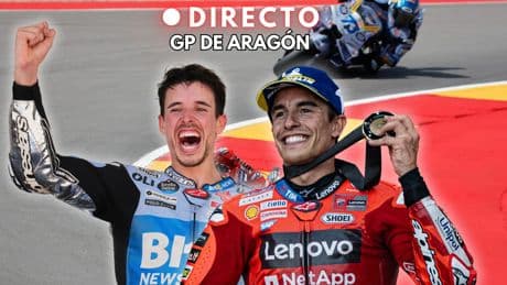 Marc Márquez vuela y sale más líder del Mundial en un GP de Aragón donde Alex ha vuelto a ser segundo