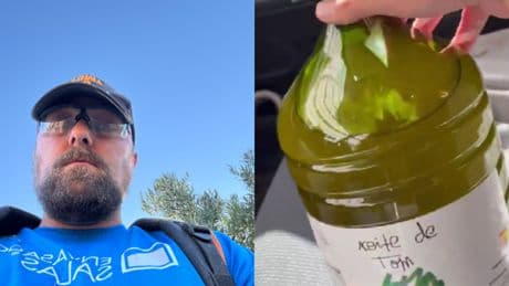 El reto viral de un influencer para ganar aceite de oliva gratis de por vida: &quot;¿10 hectáreas? Poca cosa&quot;