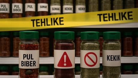 Marketlerdeki baharat rafları tehlike saçıyor: Yabancı ve yasaklı maddeler tespit edildi