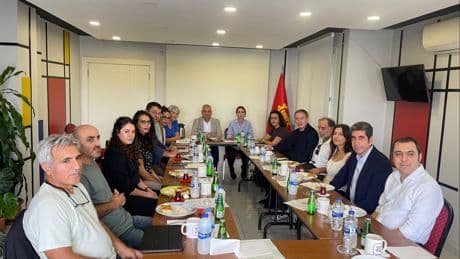 EMEP, DEM Parti, TİP, EHP, TÖP ve SMF temsilcileri bir araya geldi