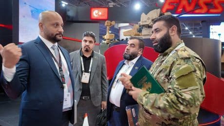 Cihatçı HTŞ komutanları İstanbul'daki silah fuarında