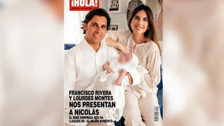 Fran Rivera y Lourdes Montes muestran a su hijo recién nacido: &quot;Es la personificación del amor&quot;
