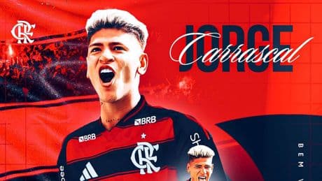 Flamengo, Jorge Carrascal'ı kadrosuna kattı