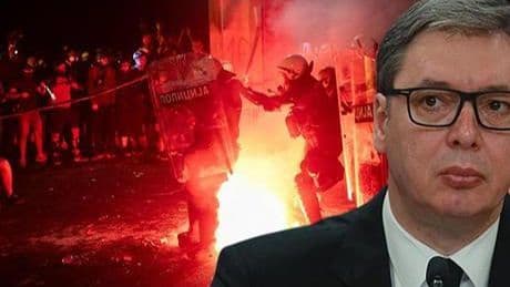 Sırp lider Vucic’ten eylemlere katılan göstericilere sert sözler! 'Aşağılıklar, yargılanacaklar'