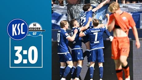 Bundesliga futsch - KSC zerstört Paderborn-Träume