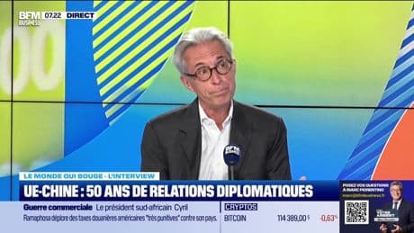 Le monde qui bouge - L'Interview : La relation Chine-UE dans l’impasse - 05/08
