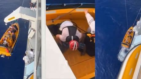 Un tripulante del crucero más grande del mundo apuñala a una compañera y muere tras saltar por la borda