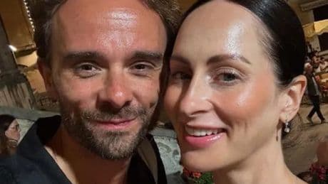 Jack P Shepherd's wife wows fans in bridal bikini as they enjoy loved-up honeymoon