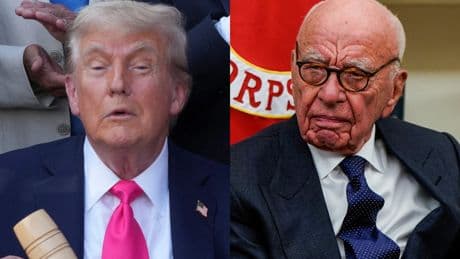 Rupert Murdoch promises to give Trump 'regularly scheduled' health updates while staving off deposition