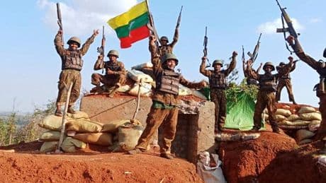 Myanmar's military government recaptures strategic town from rebels - report