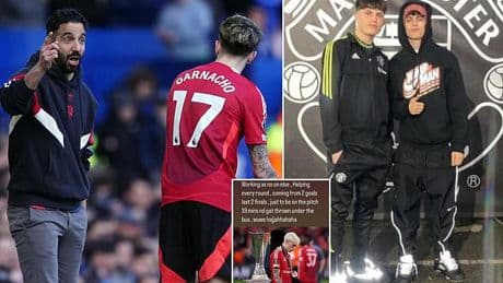 Alejandro Garnacho 'told to find a new club by Ruben Amorim' - after star aimed dig at Man United boss over Europa League final axe