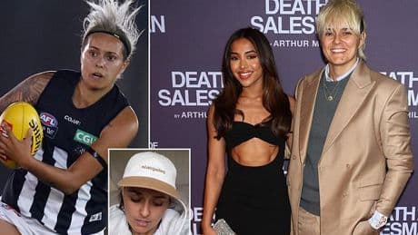 AFLW star Moana Hope claims she was subjected to 'vile' abuse and threats in front of her young kids while playing in footy final