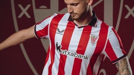 Así es la nueva camiseta del Athletic para la próxima temporada