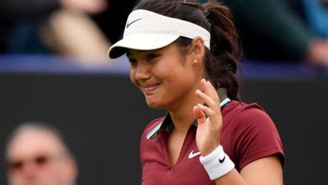 Emma Raducanu emotional after comeback victory at Eastbourne: ‘It meant a lot to me’
