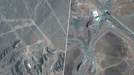 Las imágenes por satélite revelan una realidad dolorosa para EEUU: solo han retrasado unos meses el programa nuclear iraní