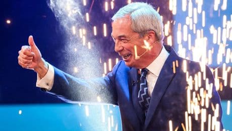 Reform-UK-Parteitag: Nigel Farage demonstriert seinen Siegeswillen