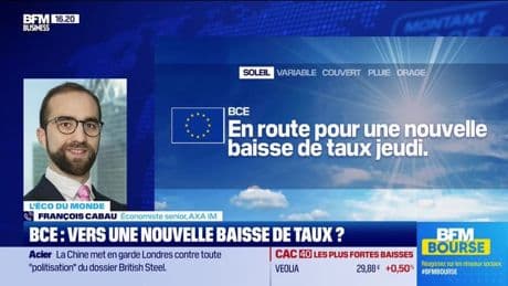 L'éco du monde : La BCE devrait encore baisser ses taux jeudi - 14/04