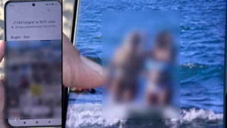 Plajda kadınların fotoğraflarını çeken şüpheli tutuklandı