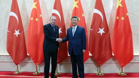 Cumhurbaşkanı Erdoğan, Çin Devlet Başkanı Şi Cinping ile bir araya geldi