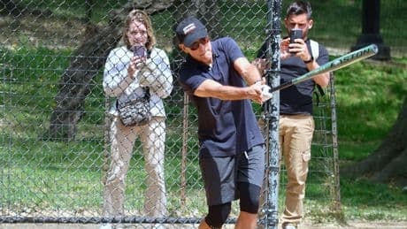 Beim Softball mitten in New York - Cool, cooler, Clooney
