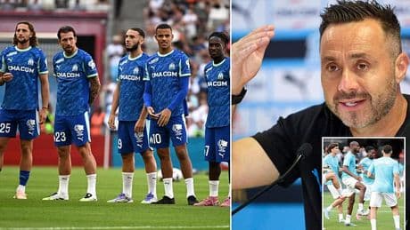 Marseille TRANFER LIST star who turned down Man United and England Under-21 international after furious dressing room row