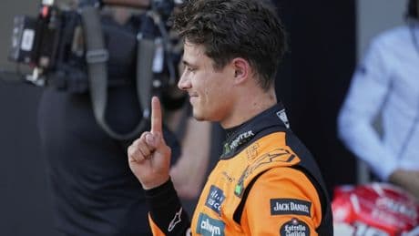 Formel-1 in Österreich: Lando Norris sichert sich die Pole Position