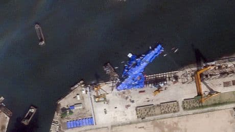 Corea del Norte abre una investigación tras el accidente sufrido por su nuevo buque de guerra