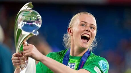 Frauen-EM: Das Wunder um Englands Torheldin Hannah Hampton