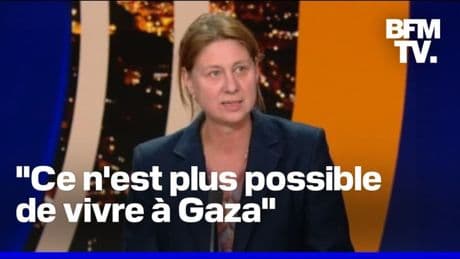 "Il n'y a pas d'eau" - La présidente de Médecins Sans Frontières alerte sur la situation à Gaz