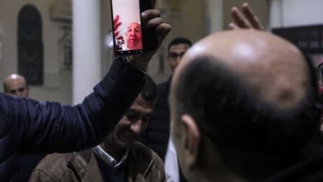 A Church in Gaza Mourns the Pope