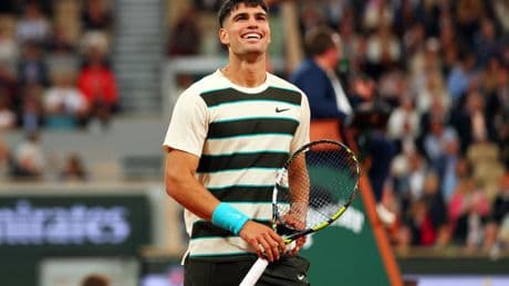 Roland-Garros : «J’ai grandi en le regardant jouer», souffle Alcaraz à propos de Gasquet