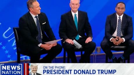 Trump starts talking about Harlem when asked about Harvard