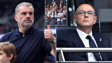 Tottenham star urges club to KEEP under-fire boss Ange Postecoglou and insists retaining the Australian would be 'good for the dressing room'
