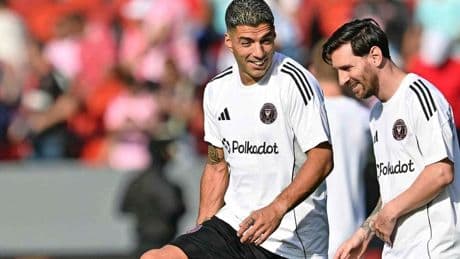 Lionel Messi stapt in door boezemvriend Luis Suarez opgerichte club en dwingt naamswijziging af
