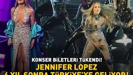 Latin güzeli Jennifer Lopez, 6 yıl sonra Türkiye'ye geliyor! KONSER BİLETLERİ TÜKENDİ!