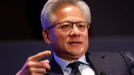 Jensen Huang said the US and China are 'very, very close' in the chip race
