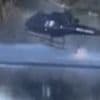 Hubschrauber stürzt bei Wasseraufnahme in See – die dramatischen Sekunden hier im Video