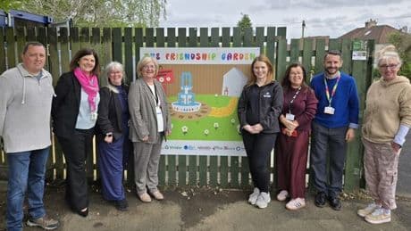 Parents' council given a hand to turn unused Bargeddie land into fantastic community garden