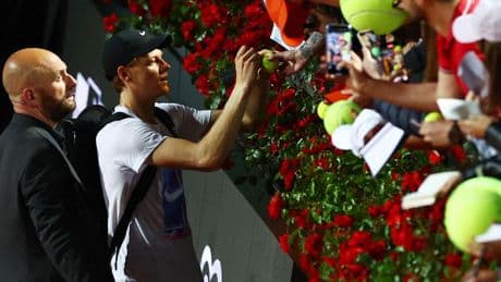 Comeback von Tennisspieler Sinner in Rom: War was?