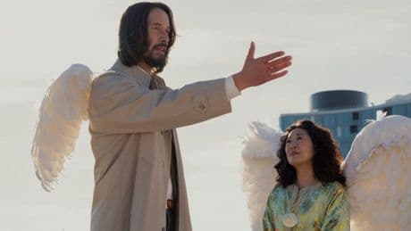 Keanu Reeves' Unfall am Filmset: Kniescheibe "wie ein Kartoffelchip" gebrochen