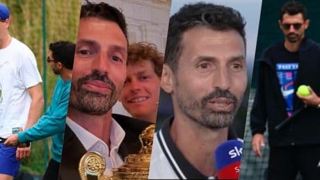 Vagnozzi e la dedica da brividi a Sinner: &quot;Il mio sogno da bambino vinto attraverso i tuoi colpi&quot;