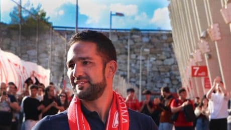 Dani Vidal se despide del Nàstic, el club de toda su vida