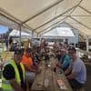 À La Gouesnière, la fête a continué pour les bénévoles après le passage du Tour de France