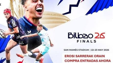 Mañana saldrán a la venta las entradas para las finales europeas de rugby que se disputarán en San Mamés