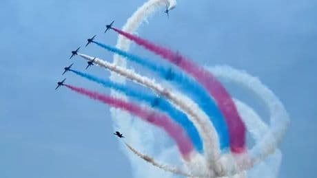 Red Arrows mount flypasts across UK - where and when to see them