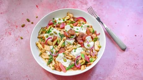 Spargel-Rhabarber-Salat: Rhabargel? Spabarber!