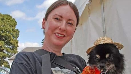 Perthshire pooch was dressed to impress at county dog show